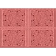 thumbnail image 1 of Ahgly Company Machine Washable Indoor Rectangle Transitional Ruby Red Area Rugs, 8' x 10', 1 of 7