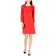 thumbnail image 1 of Alfani Vestido plisado con volantes para mujer, rojo, 16, 1 of 2