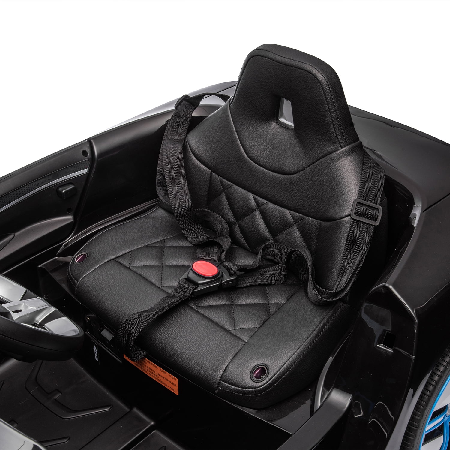 CIPACHO Licensed BMW I4, 12v Kids Ride On Car with 2.4G Parents Remote Control, Electric Car for Kids, 3 Speed Adjustable, USB, MP3, Bluetooth, Black
