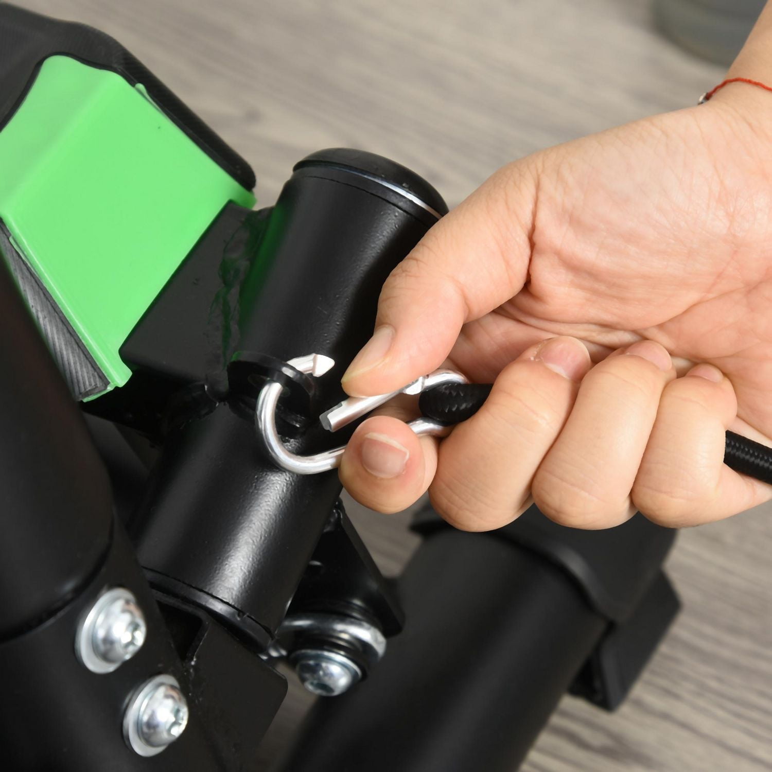 Adjustable Twist Stepper Mini Twister Stepper Home Gym w/ LCD Monitor and Ropes