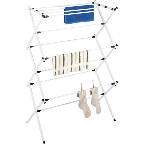 Whitmor Folding Drying Rack White