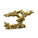 thumbnail image 5 of Estatuilla de delfín,Decoración de delfines para el hogar,Decoraciones de animales,Adorno de animales marinos de acuario para gabinete de encimera cobre dorado, 5 of 8