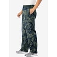 thumbnail image 2 of KingSize Men's Big & Tall Fleece Cargo Sweatpants, 2 of 5