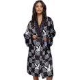 thumbnail image 3 of Playboy Lapin Logo Warp Check PSD Robe Loungewear-M/L, 3 of 4
