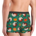 thumbnail image 5 of Daiia Cartoon Turkey Men's Underwear Boxer Briefs, Cotton Stretch Moisture-Wicking Underwear-Small, 5 of 9