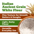 thumbnail image 5 of Organic All Purpose Einkorn Flour, 2 Pounds - Non-GMO, Vegan, Kosher, Bulk - by Food to Live, 5 of 7