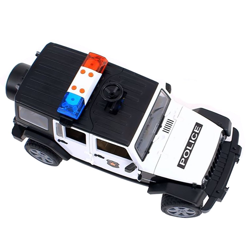 bruder police jeep