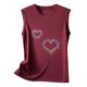 thumbnail image 5 of Camiseta sin mangas suelta con cuello redondo y lentejuelas reflectantes coloridas para mujer Pompotops  lopia990613, 5 of 6