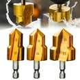 thumbnail image 1 of Combination Drill Tap & Tap Bit Set Screw Tapping Bit Tool For Drilling Tapping Countersinking Pipe Repair, 1 of 9