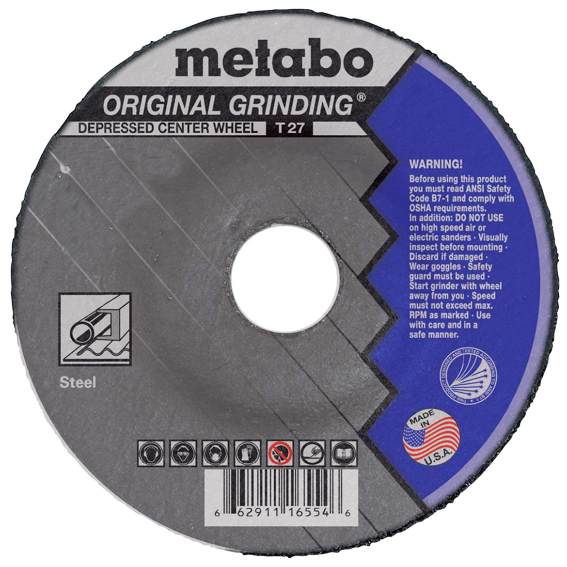 Metabo 14 x 1 8 x 20mm A24N Type 1 Long Life Chop Saw Wheel 10pk by