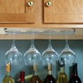thumbnail image 6 of TrueCraftware- 16-Inch Wine Glass Rack Chrome Finish Set of 2- Stemware Rack Wire Hanging Rack Under Cabinet Wine Glass Rack Stemware Holder Glass Storage Hanger Organizer for Kitchen and Bar, 6 of 6