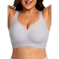 thumbnail image 4 of Cueply Bras for Women Plus Size Wireless Bra Full Coverage Support Wide Strap Seamless Comfort, 4 of 9