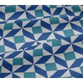 thumbnail image 5 of oneOone Viscose Jersey Fabric Triangle|Parallelogram & Square Geometric Decor Fabric Printed BTY 60 Inch Wide, 5 of 5