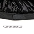 thumbnail image 3 of Hweilai Adjustable sleeping silk cap black, 3 of 5