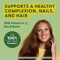 thumbnail image 4 of MegaFood Skin, Nails & Hair 2 - Biotin, Zinc & Vitamins A, C, B6 & E - Vegan - 45 Servings, 4 of 8