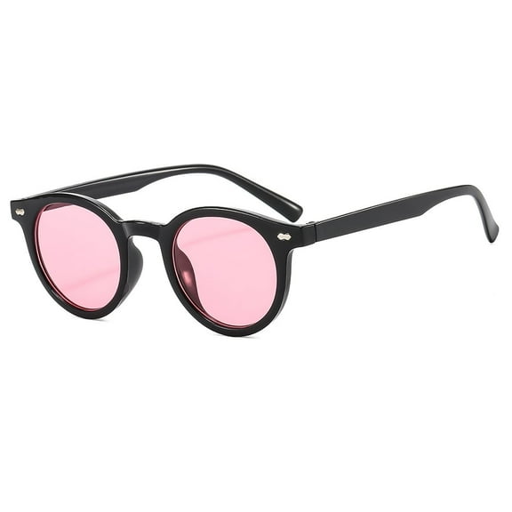 Vintage Polarized Sunglasses for Men Round Sunglasses UV400 Protection Retro Hand-crafted Acetate Frame