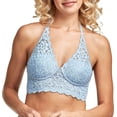 thumbnail image 2 of Maidenform Lightly Lined Convertible Lace Bralette Blue Flight 34C Women's, 2 of 7