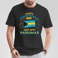 thumbnail image 5 of The Bahamas Independence Day Bahamian Pride The Bahamas Flag TShirt, 5 of 6