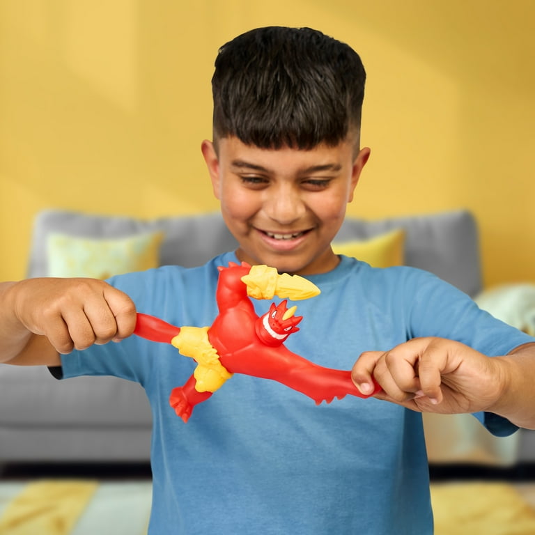 Heroes of Goo Jit Zu Meteor Madness, Stretchy Blazagon Action