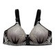 thumbnail image 2 of Gibobby Brasier sin Varillas Mujer Sujetador grande para dormir con hebilla lateral frontal para mujer(Negro,36), 2 of 4