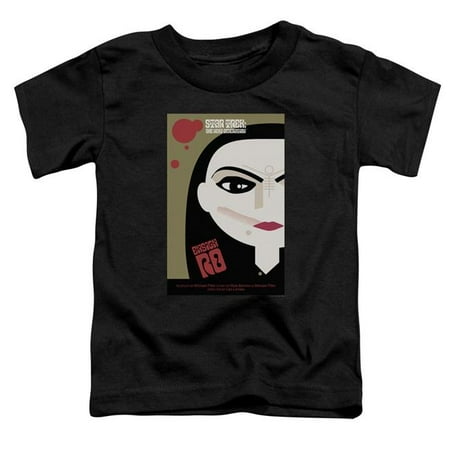 

Trevco CBS2119B-TT-1 Star Trek & Tng Season 5 Episode 3 Short Sleeve Toddler Cotton T-Shirt Black - Small - 2 Toddler