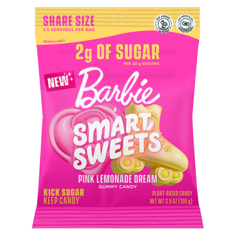 SMARTSWEETS BARBIE PINK LEMONADE DREAM (3.5 oz) - Pink Lemonade