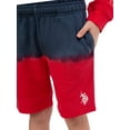 thumbnail image 4 of U.S. Polo Assn. Boys Ombre Terry Shorts, 2- Pack, Sizes 4-18, 4 of 9