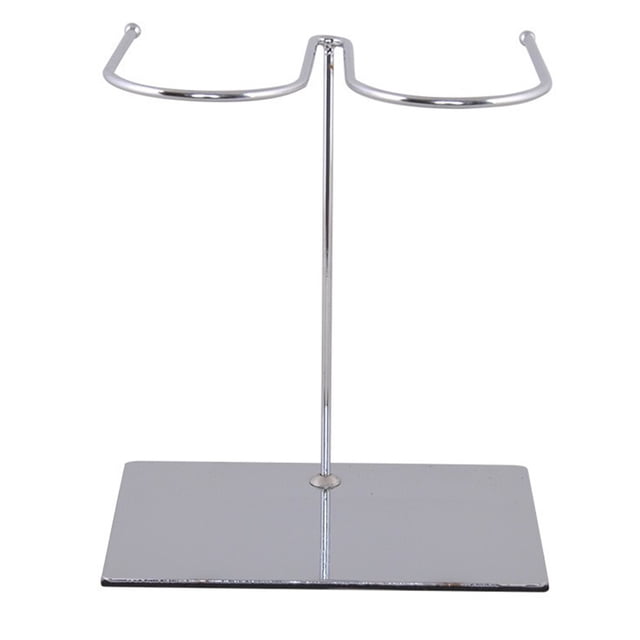 MasteelfCA 1PC Stainless Steel Boots Display Rack Special Boots Storage Holder (Silver)