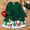 Green, variant on Toddler Girls Christmas Dress Red Bowknot Holiday Outfit Skirt,Long Sleeve Cartoon Santa Claus Xmas Gifts Casual Splicing Midi Dress Winter Clothes, 3-4 Years