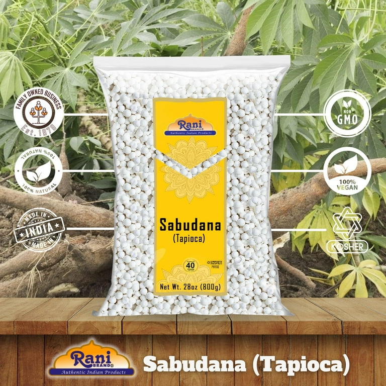 Rani Sabudana Tapioca Sago Pearls, 28oz, Vegan, Kosher, Indian