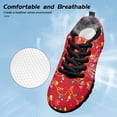 thumbnail image 7 of Chririnla Christmas Lights Shoes Size 12.5 Boys Girls Slip on Sneakers Lightweight Athletic Running Shoes School Knitted Mesh Trainer Lightweight, 7 of 7