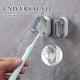 thumbnail image 3 of soportes para cepillos de dientes de pared, sin perforaciones, fundas autoadhesivas para cepillos de dientes, organizador de cepillos de dientes, artículos esenciales para el baño., 3 of 6