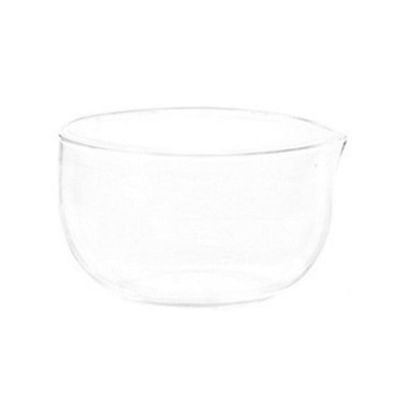 High Borosilicate Glass Matcha Bowl with Pouring Spout Unique Heat Resistant Teacup Teaware Gift Japanese Matcha Cup Bowl for kitchen parties 350ml