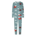 thumbnail image 6 of Christmas Matching Pajamas for Family Sets - Family Time, Christmas Themed Two-Piece Pajama Sets for Parents and Children, Cozy Sleepwear, 6 of 7