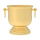 thumbnail image 3 of Maceta Maceta Centro de Mesa Decoración de Mesa Adorno de Mesa Hierro Decorativo Oro con asa, 3 of 9