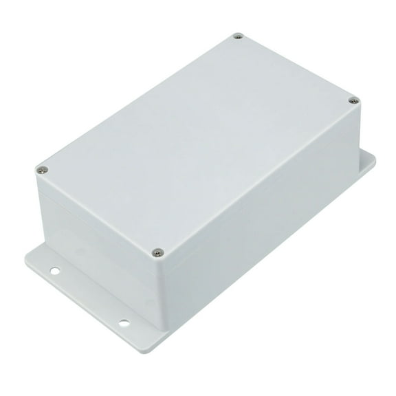 200 x 120 x 75mm Electronic Plastic DIY Junction Box Enclosure Case Gray