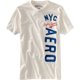 thumbnail image 1 of Aeropostale Nyc Camiseta gráfica para hombre, blanca, pequeña, 1 of 1