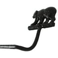 thumbnail image 3 of Black Cast Iron Grizzly Bear Bath Towel Bar Holder Rack Rustic Cabin/Lodge Decor, 3 of 3