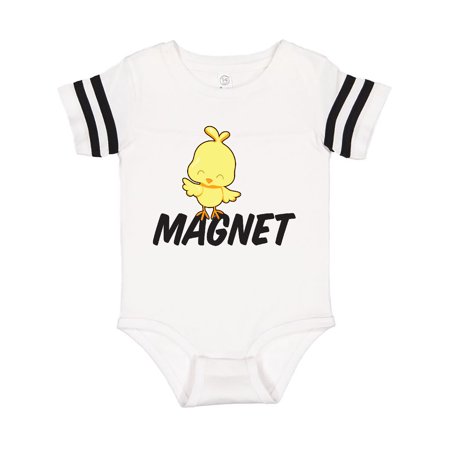 

Inktastic Im a Chick Magnet Gift Baby Boy Bodysuit