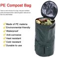 thumbnail image 4 of Bolsa de compost, bolsa de compost orgánica, bolsa de residuos orgánicos, bolsa de compost de 2 tamaños, bolsa de compost de jardín de residuos orgánicos, bolsa de abono plegable, planta de tela (35x6 Feliz Sencillez, 4 of 4