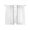 Grey/White, variant on Grey Striped Sheer Curtains 72 Inch Length 2 Panels Set, Beige Geometric Modern Minimalist Voile Window Treatment Rod Pocket Curtains Sheers Drapes for Bedroom/Living Room/Kitchen 52"x72"x2