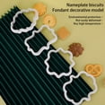 thumbnail image 3 of Matsuzay Paquete de 4 moldes de plástico para pasteles, portátil, DIY, profesional, para el hogar, restaurante, cocina, magdalenas, Herramientas y accesorios para hornear Blanco embalaje de tarjetas, 3 of 6