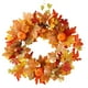 thumbnail image 2 of Xihbxyly Corona de Hojas de Arce y Calabaza Simuladas, Decoración Otoñal Artesanal, Bayas y Hojas Vibrantes, Decoración para Escaparate Otoñal, Decoración de Halloween y Acción de Gracias, 50 Cm de D, 2 of 7