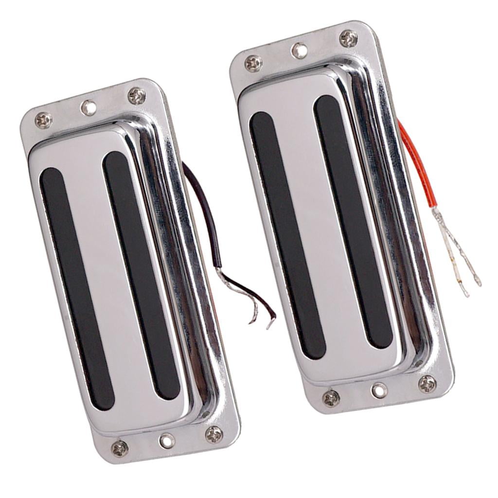 2 Pieces Double Pickups Pickups, Bridge Pickup And Neck Pickup For Electric Guitar