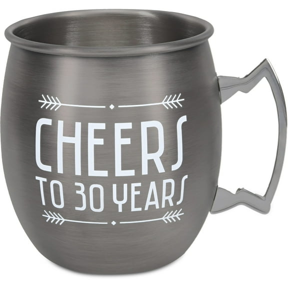 30 Years - 20 oz Stainless Steel Moscow Mule