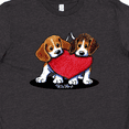 thumbnail image 4 of Inktastic Beagle Heartfelt Duo Youth T-Shirt, 4 of 5