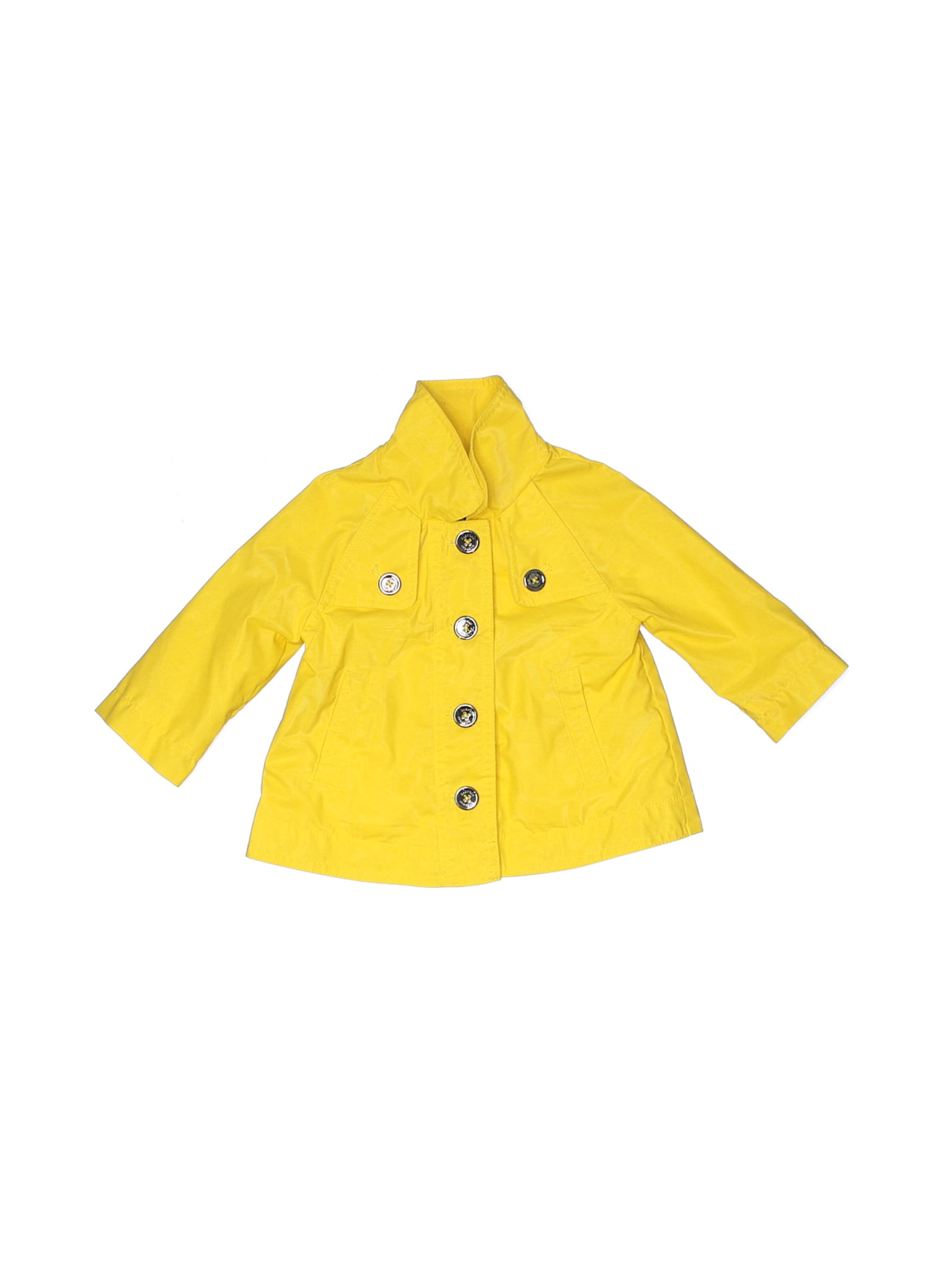 baby gap yellow raincoat