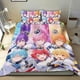 thumbnail image 1 of Príncipe Fresa Conjunto de sábanas temático, trío de piezas, cómodo y amigable con la piel, diseño único, regalo de decoración para el hogar para familiares, amigos y fans,140cm *210cm, 1 of 6