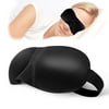 Sleep Eye Mask, CELECTIGO 3D Contoured Cup Sleeping Night Blindfold, Light Blocking Eye Cover, Comfortable and soft Eye Shades for Men Women Travel Yoga Nap (Black)