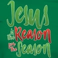 thumbnail image 3 of CafePress - Jesus Is The Reason Women's Dark T Shirt - Women's Traditional Fit Dark T-Shirt, 3 of 4